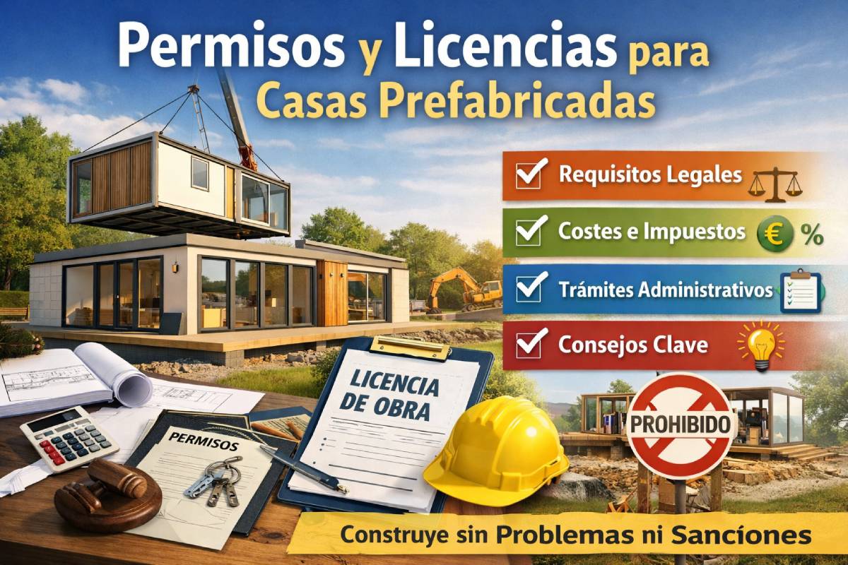 permisos licencias casas prefabricadas