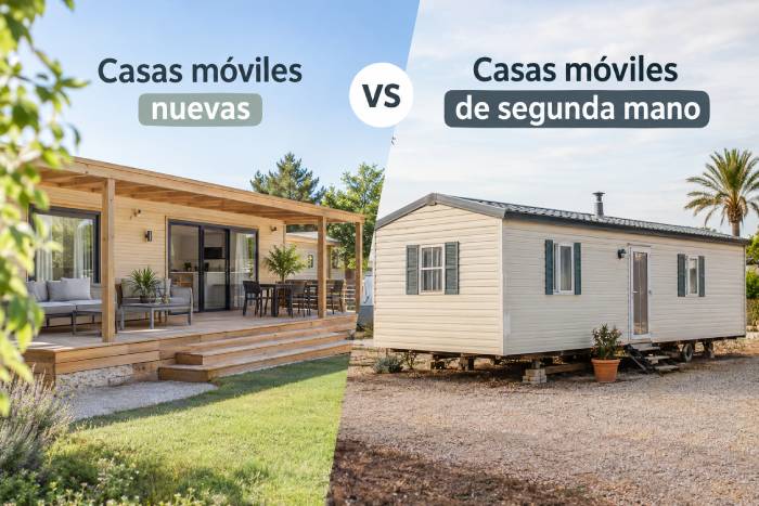 casas moviles nuevas vs segunda mano